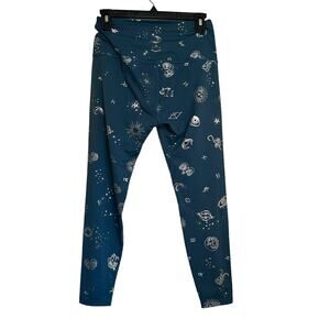 Beyond Yoga Green Astrological Leggings sz M